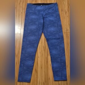 NWOT Tuff Athletics Blue Leggings
